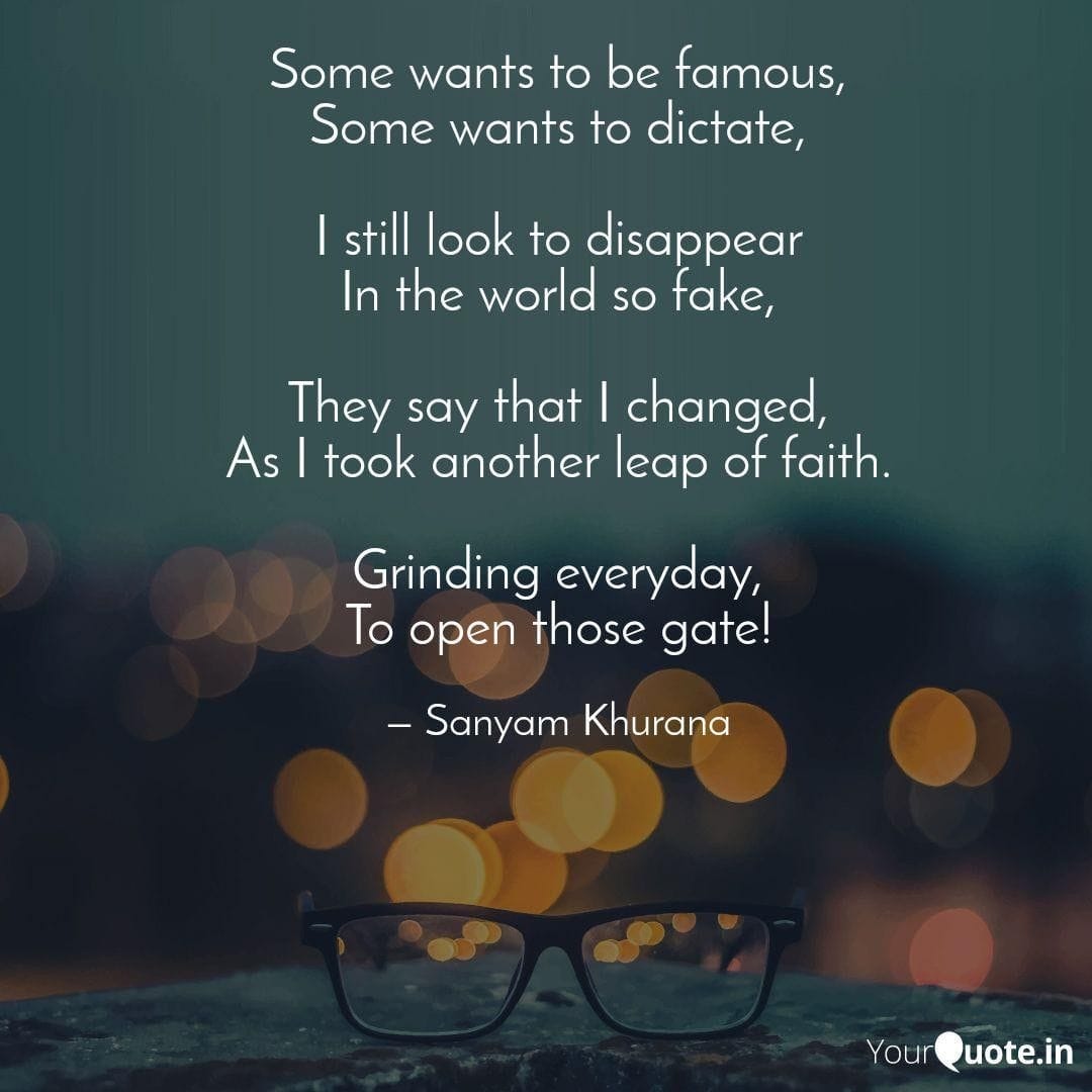 The Pursuit of Authenticity